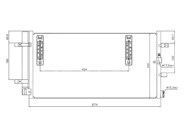 AUDI A5 B8 2007- CHLADIČ KLIMATIZACE 4G0260401A