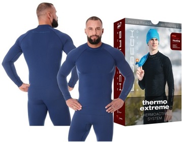 ODDYCHAJĄCA TERMOAKTYWNA BLUZA DO TURYSTYKI -L