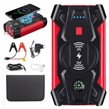 URZĄDZENIE ROZRUCHOWE BOOSTER POWERBANK JUMP STARTER 800A 20000MAH 12V +LED