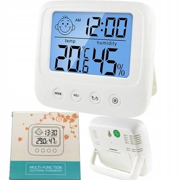 КОМНАТНЫЙ ТЕРМОМЕТР С ГИГРОМЕТРОМ ИЗМЕРИТЕЛЬ ВЛАЖНОСТИ
