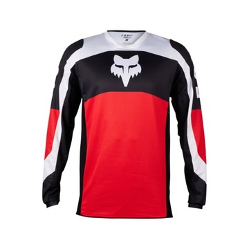 Bluza koszulka cross FOX 180 NITRO red