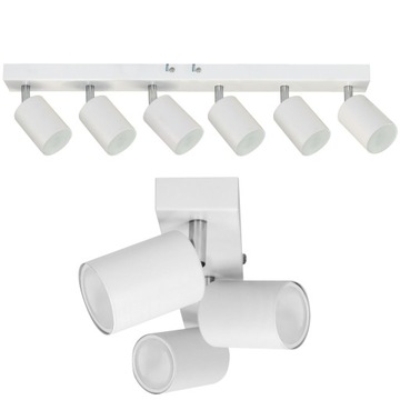 Lampa Sufitowa Szyna Oprawa Halogenowa LED 6x GU10