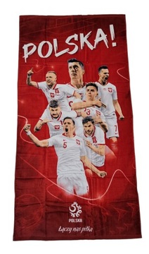 Ręcznik Robert Lewandowski DUŻY POLSKA PIŁKA NOŻNA