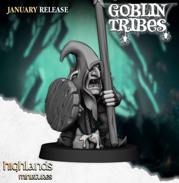 Swamp Goblins with Pikes + CMD - WFB - Minifaktura