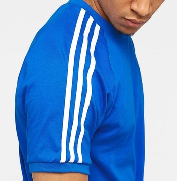 2959 KOSZULKA MĘSKA ADIDAS ORIGINALS T-SHIRT BAWEŁNIANA CALIFORNIA BLUE L