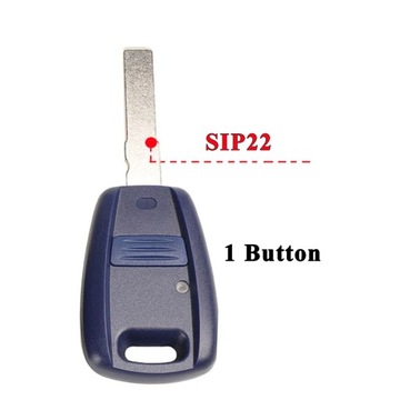 CAR KEY SHELL FOR FIAT 500 FIORINO DUCATO DOBLO BRAVO PANDA MAREA S PUP1193