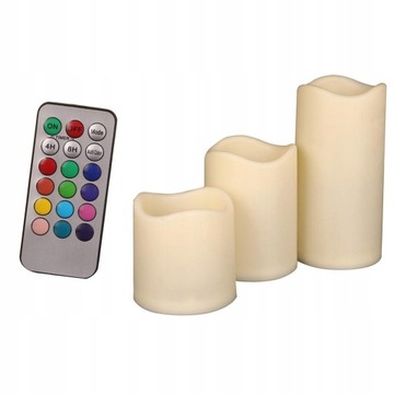 Набор из 6 светодиодных свечей Atmography Candles Remote