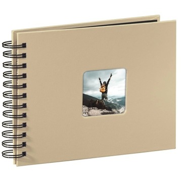 ALBUM FINE ART 24x17/50 TAUPE, CZARNE KARTKI Hama