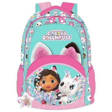 Plecak 32cm Koci Domek Gabi. Gabby\'s Dollhouse GD00043 Kids Euroswan