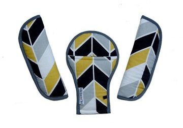 Защитные чехлы на ремни коляски VELVET WZORY