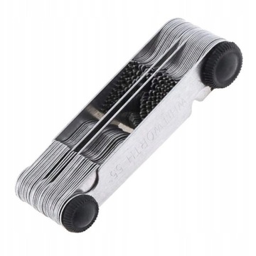 GWINTOMIERZ MIERNIK GWINTU WZORNIK GRZEBIEŃ 24 listki GWINTY METRYCZNE