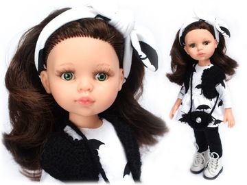 LALKA hiszpańska PAOLA REINA 32cm CAROL + ubranka, buciki +pudełko