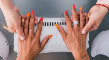 Clavier Zestaw Hybrydowy Do Paznokci Top + Baza Pro Hybrid Gold 2x8ml