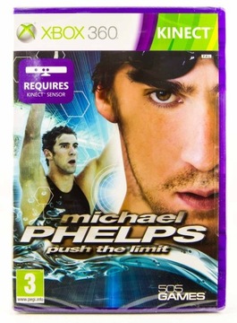 Michael Phelps Push the Limit Kinect Nowa Xbox 360