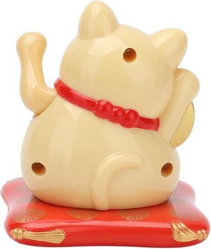 КОШКА КОТЕНОК МАШЕТ ЛАПОЙ УКРАШЕНИЕ НА СОЛНЕЧНОЙ ЭНЕРГИИ ДЛЯ ДОМА