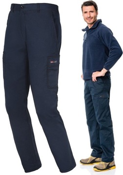 SPODNIE ROBOCZE EASY ISSA STRETCH GRANATOWE XS