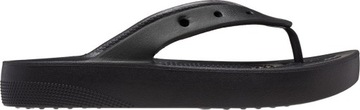 KLAPKI DAMSKIE CROCS CLASSIC PLATFORM FLIP CZARNE 207714 001 r 41-42