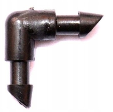 ZŁĄCZKA ŁĄCZNIK KOLANKO PLASTIKOWE 3X3 DO WĘŻY 3mm