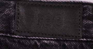 LEE spodnie BLACK jeans MOM STRAIGHT _ W31 L33