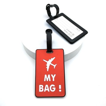 1PCS Travel Accessories Luggage Tag Creative Suit
