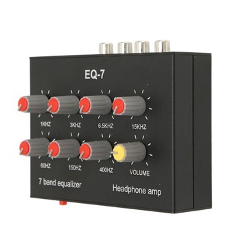 7-полосный эквалайзер RCA DC5V-12V