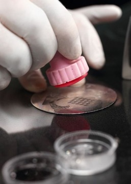 Бляшка для узоров штампов.