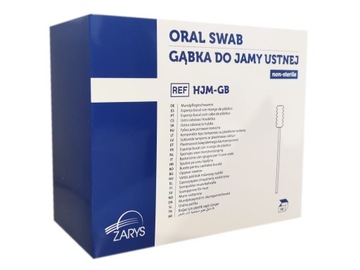 Gąbka do jamy ustnej ZARYS. 50szt.