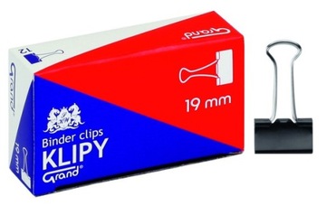 Klipy do akt GRAND 19 mm