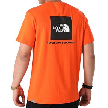 T-shirt Męskie Tnf NF0A2TX23A4 M S/S REDBOX 2XL