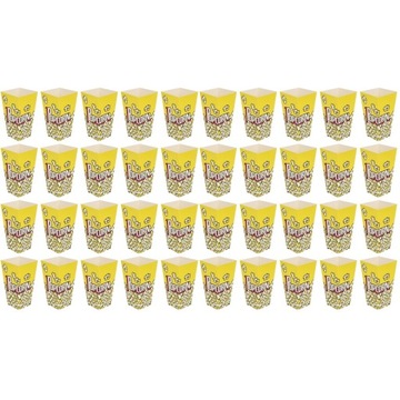 200 SZT PUDEŁKA NA POPCORN WIADERKA NA POPCORN PAPIEROWYCH