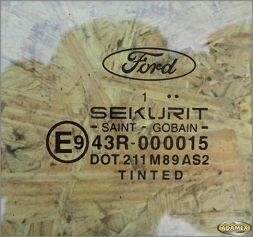 FORD FOCUS MK1 FACELIFT SEDAN 01R SKLO (OKNO) LEVÝ PŘEDNÍ