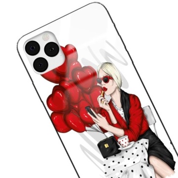 ETUI GLASS do IPHONE 11 PRO DAMSKIE KOBIECE Wzory