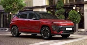 Hyundai Kona I Crossover Electric Facelifting 64 kWh 204KM 2025 Hyundai Kona electric 2025 65kWh 204KM wersja NLine Heat Pump Elektryczny