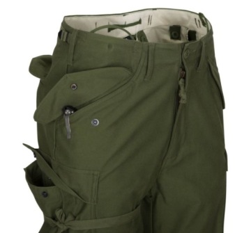 M65 Helikon-tex БРЮКИ NYCO САТИНОВЫЕ ОЛИВКО-ЗЕЛЕНЫЕ XS/Regular