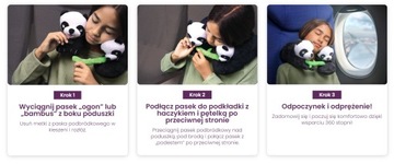 CABEAU Evo Kids дорожная подушка для детей - Кошки