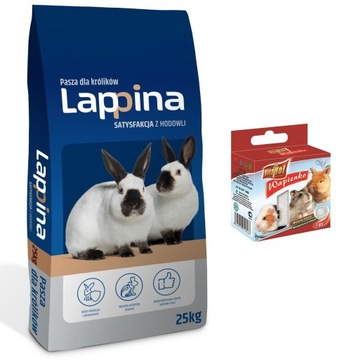 Pasza dla królików Lapina 1 z kokcydiastykiem 25kg