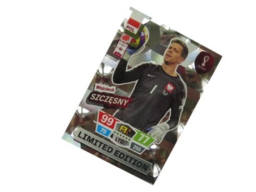 FIFA WORLD CUP QATAR 2022 MAŁA KARTA PIŁKARSKA LIMITED SZCZĘSNY POLSKA
