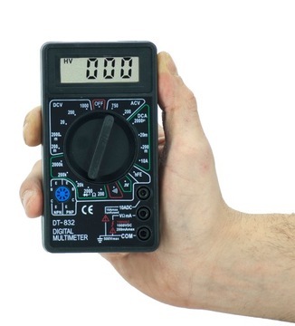 ЦИФРОВОЙ ИГОЛЬЧАТЫЙ МУЛЬТИМЕТР DT-832