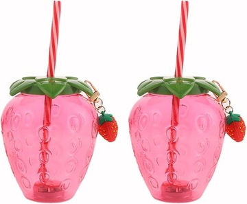 KUBKI DO PICIA SOKU Z LODEM - JEDNORAZOWE KUBKI ŚWIECĄCE - PLASTIKOWE-4SZT