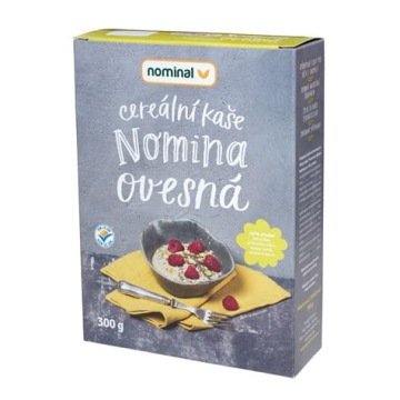 Кашка Вівсяна instant для дітей Без Цукру здорова Преміум 300 г Nominal !