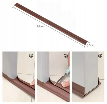 ПРОКЛАДКА САМОКЛЕЯЩАЯСЯ БЕЗ Сквозняков ПОД ДВЕРЬЮ ПРОТИВОСКНЯКОВЫЙ ХОЛОД