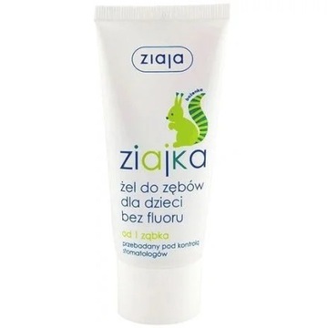 Ziaja, Ziajka, żel do zębów dla dzieci bez fluoru,