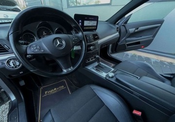 Mercedes Klasa E W212 Coupe 250 CGI BlueEFFICIENCY 204KM 2010 Mercedes-Benz Klasa E E250 NAVI AUTOMAT 204KM zarejestrowany 1.8, zdjęcie 17