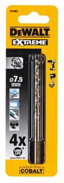 DT4962 DEWALT Wiertło kobaltowe HSS E COBALT 7.5mm