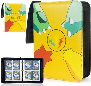 Album Organizer na karty pokemon Etui QASIMOF