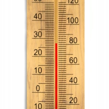 ДЕРЕВЯННЫЙ ДОМАШНИЙ ТЕРМОМЕТР, ВНУТРЕННИЙ И НАРУЖНЫЙ