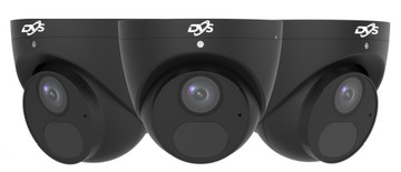 ZESTAW DO MONITORINGU KAMERY ZEWNĘTRZNE IP 5Mpx POE METALOWE CZARNE SMART