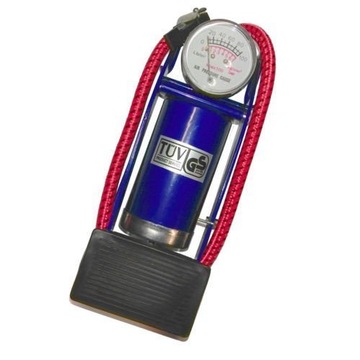 НОЖНОЙ НАСОС С МАНОМЕТРОМ, 1 ЦИЛИНДР