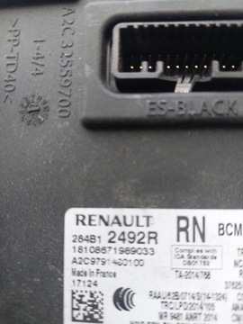 RENAULT KOLEOS II 2017 MODUL ŘÍZENÍ POHODĚ