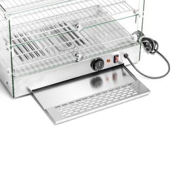 2-Х ЯРУСНАЯ НАГРЕВАЕМАЯ ВИТРИНА 45Л PROFICHEF PC15324